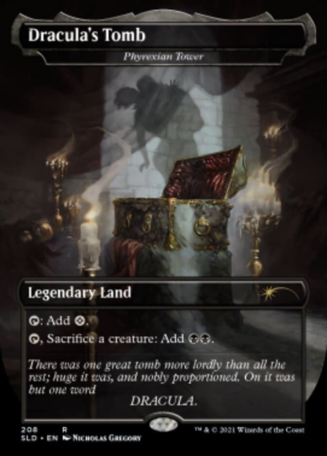 Phyrexian Tower - Dracula's Tomb [Secret Lair Drop Series] Foil