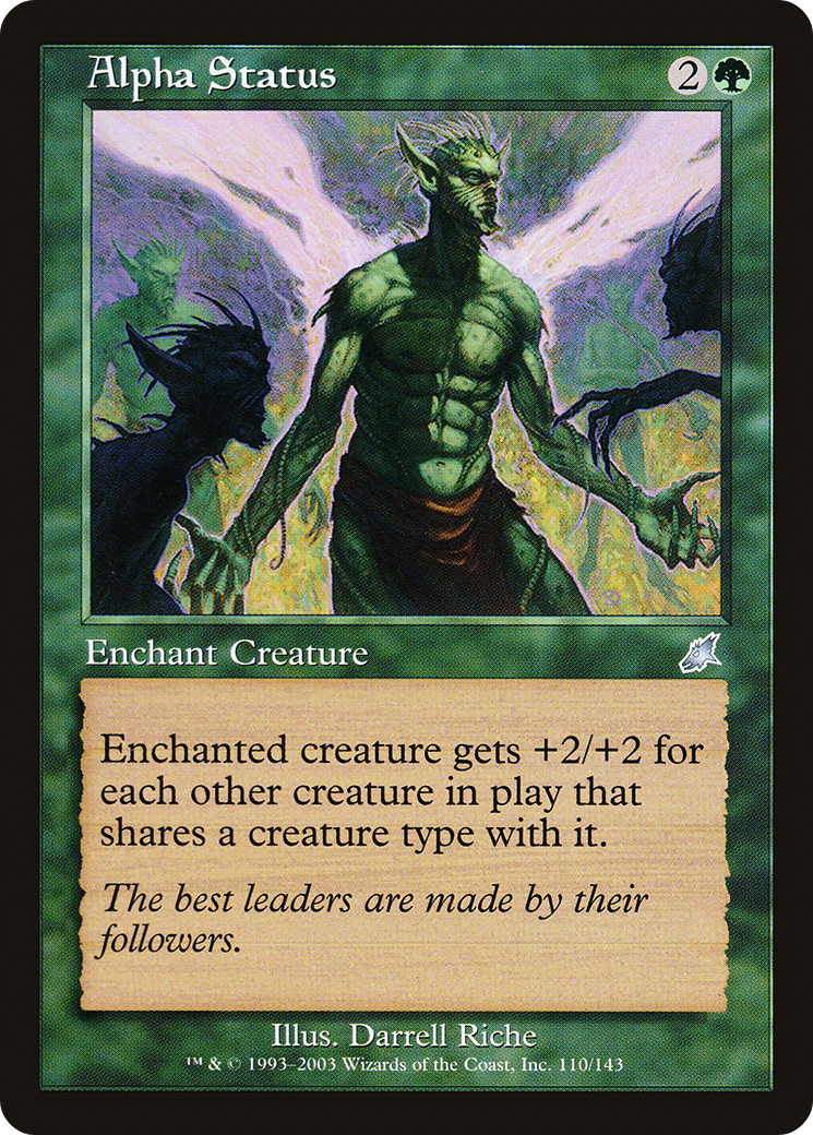 Alpha Status [Scourge] Foil