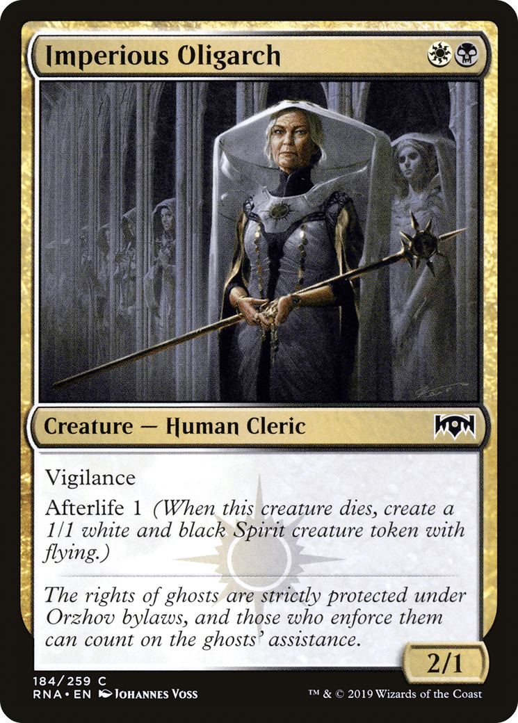 Imperious Oligarch [Ravnica Allegiance] Foil