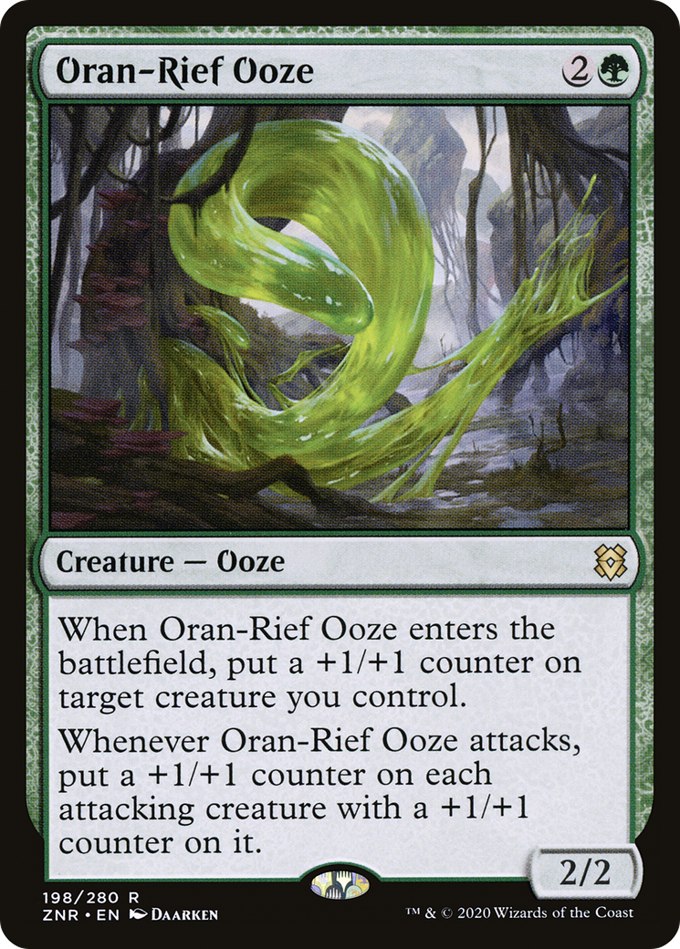Oran-Rief Ooze [Zendikar Rising] Foil