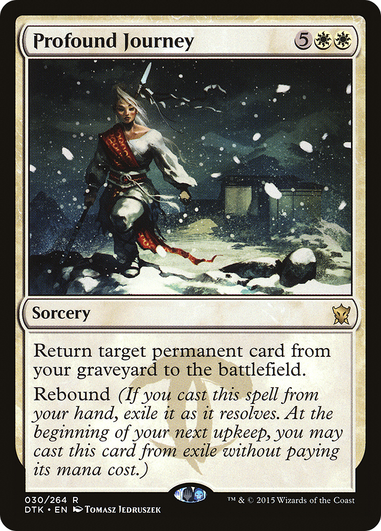 Profound Journey [Dragons of Tarkir] Foil