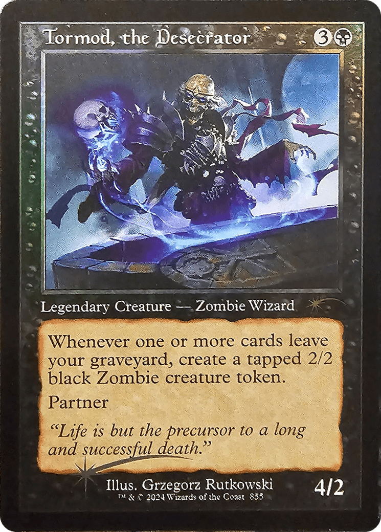 Tormod, the Desecrator (Retro Frame) (855) [Secret Lair Drop Series]  Foil