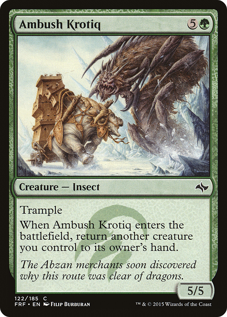 Ambush Krotiq [Fate Reforged] Foil