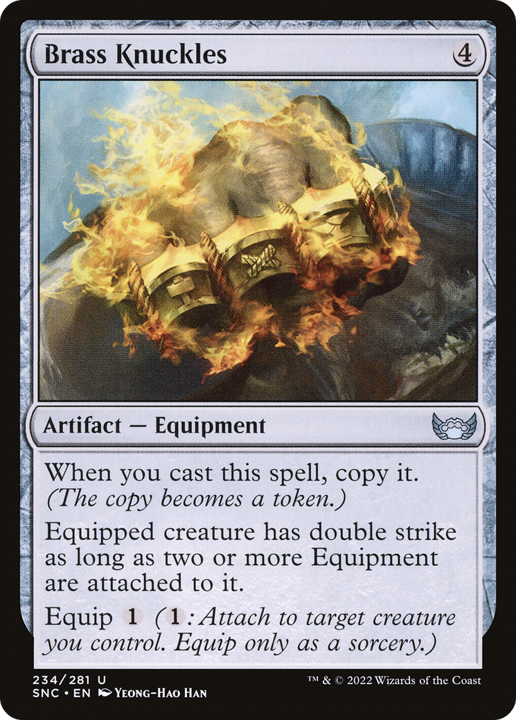 Brass Knuckles [Streets of New Capenna] Foil