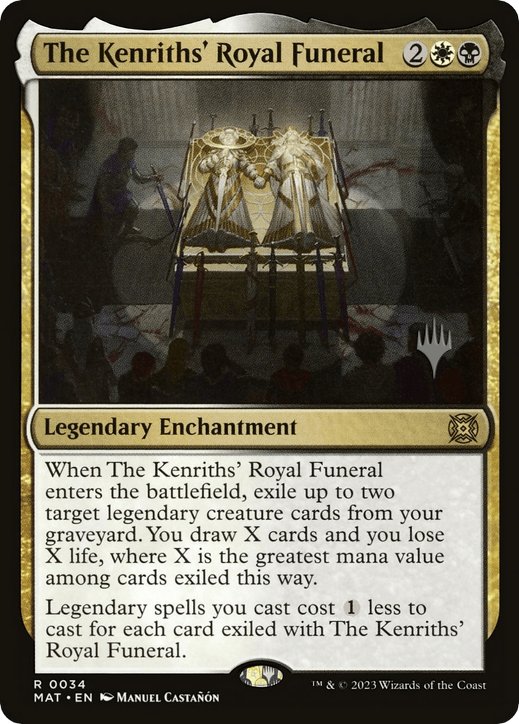 The Kenriths' Royal Funeral (Promo Pack) [Murders at Karlov Manor Promos]