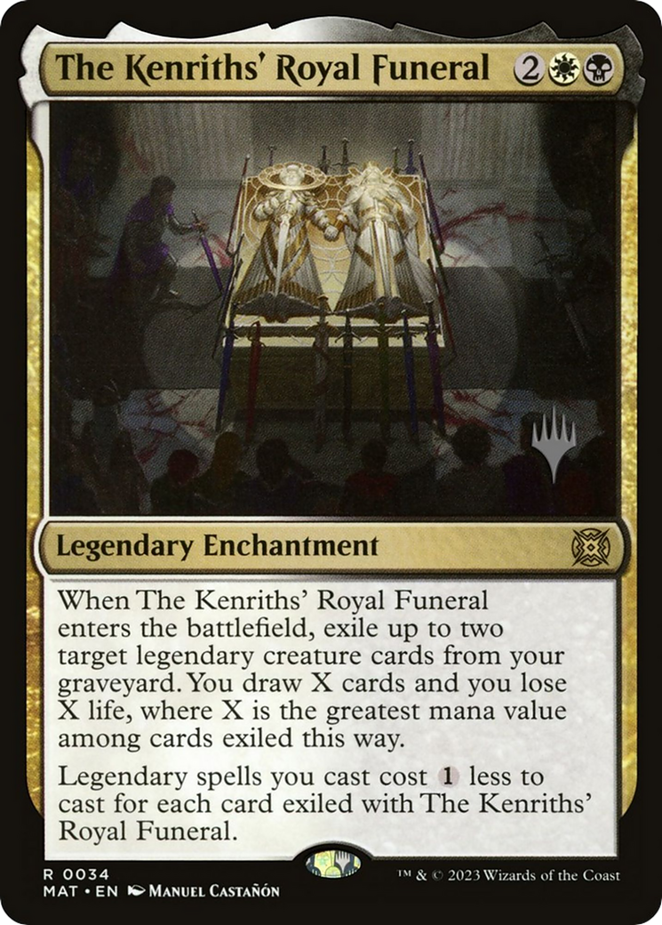 The Kenriths' Royal Funeral (Promo Pack) [Murders at Karlov Manor Promos]