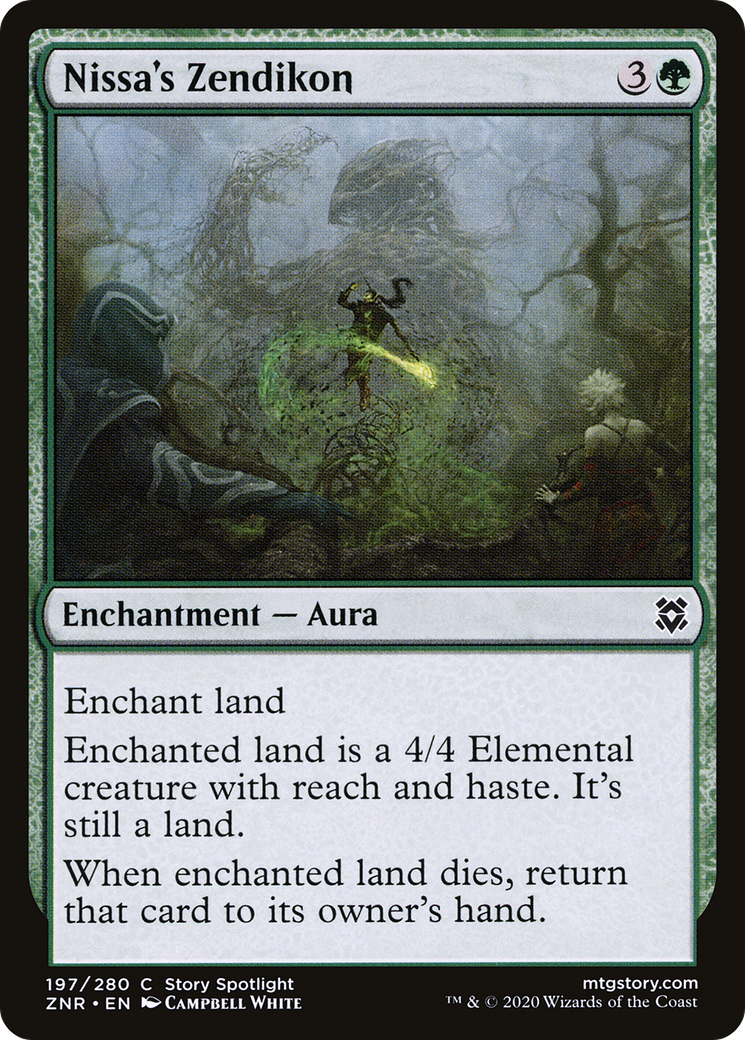 Nissa's Zendikon [Zendikar Rising] Foil