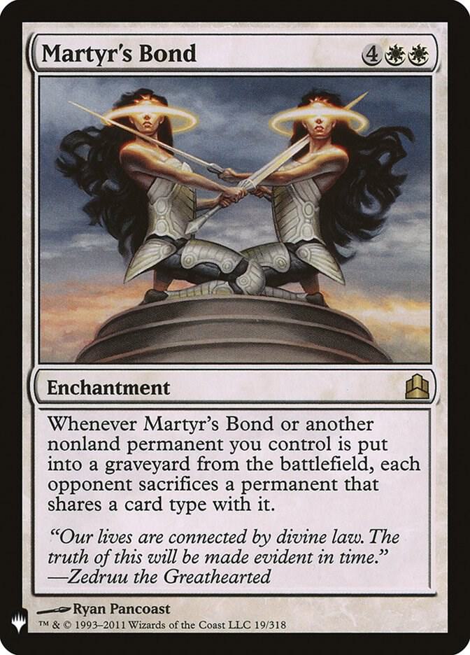 Martyrs Bond CMD-19/5075 (The List Reprints) 
