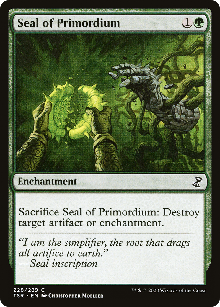 Seal of Primordium [Time Spiral Remastered] Foil