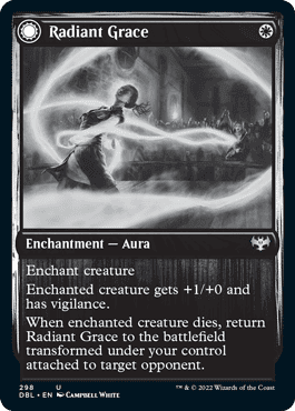 Radiant Grace // Radiant Restraints [Innistrad: Double Feature] Foil