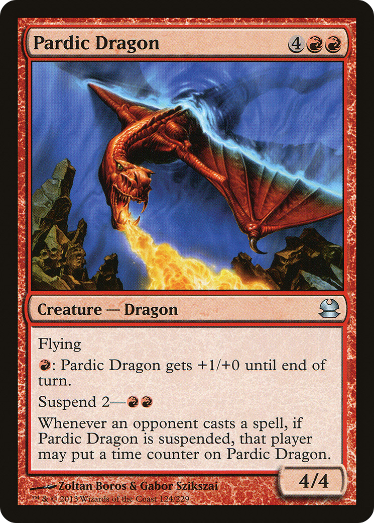 Pardic Dragon [Modern Masters] Foil
