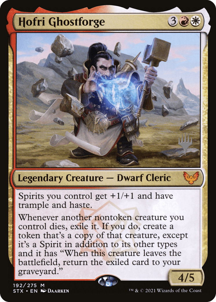 Hofri Ghostforge (Promo Pack) [Strixhaven: School of Mages Promos]