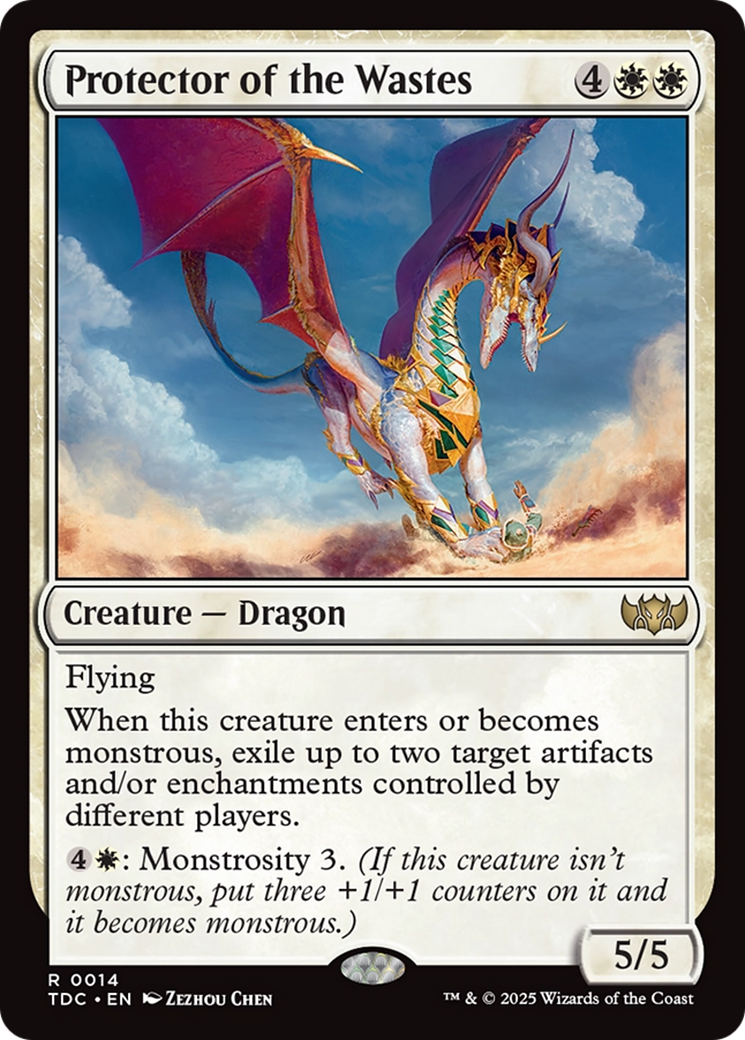 Protector of the Wastes (014) [Commander: Tarkir: Dragonstorm]