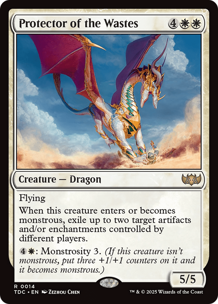 Protector of the Wastes (014) [Commander: Tarkir: Dragonstorm]