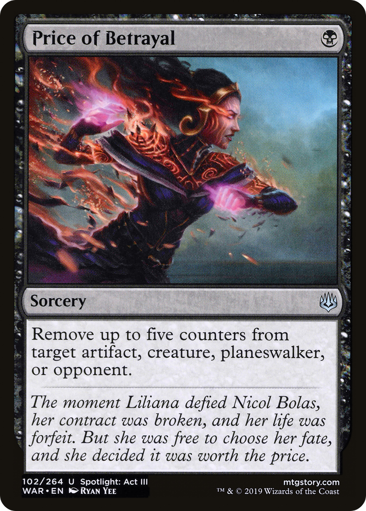 Price of Betrayal [War of the Spark] Foil
