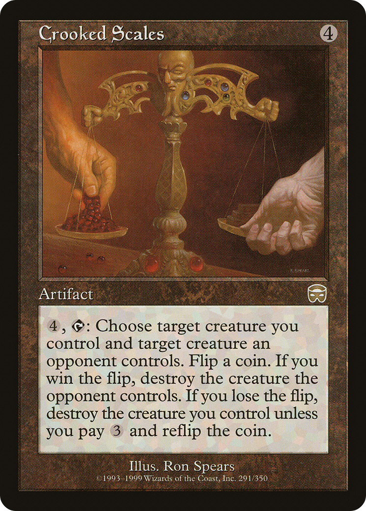 Crooked Scales [Mercadian Masques] Foil