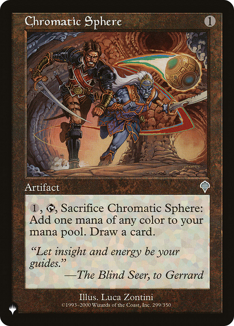 Chromatic Sphere |  (INV-299) [The List]