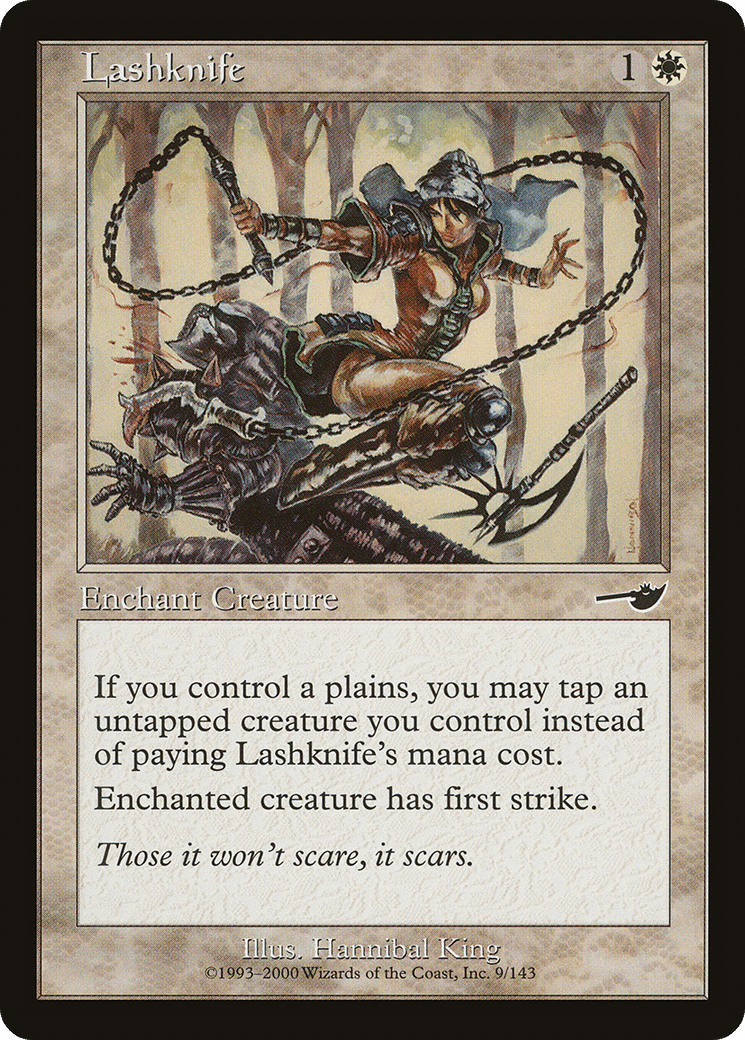 Lashknife [Nemesis] Foil