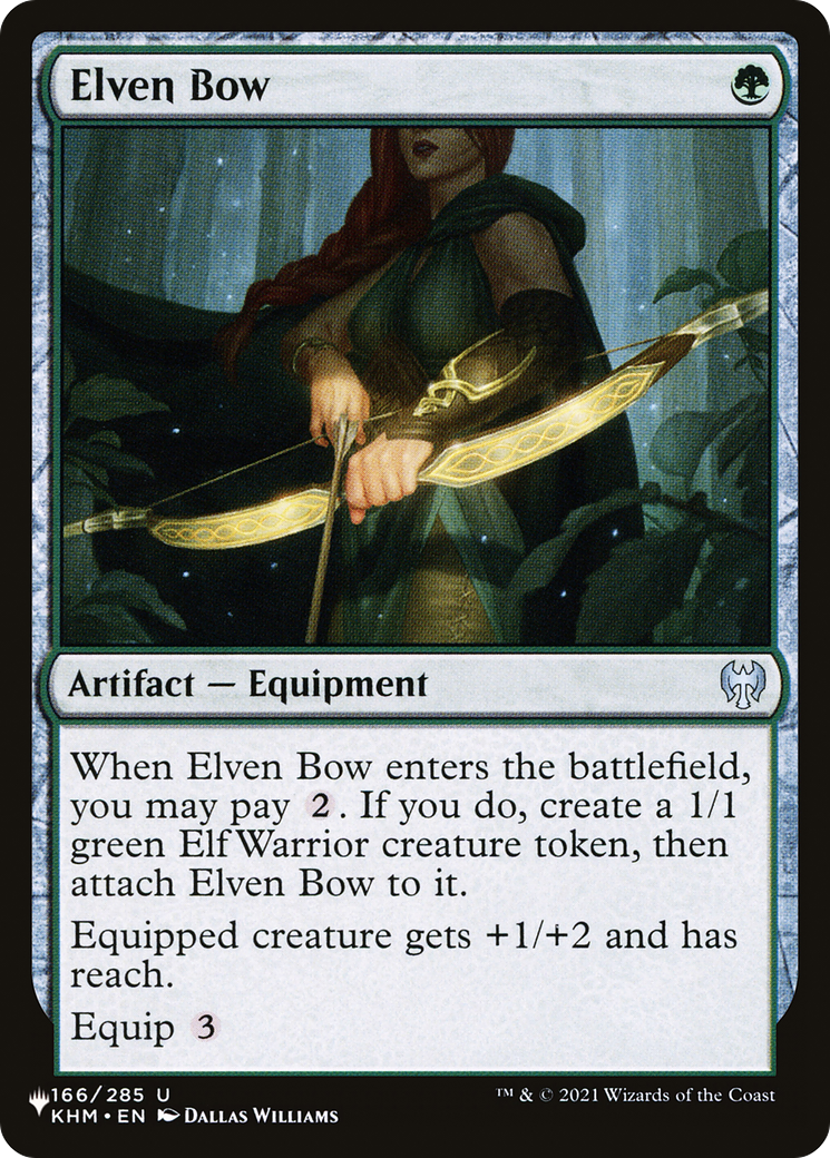 Elven Bow |  (KHM-166) [The List]