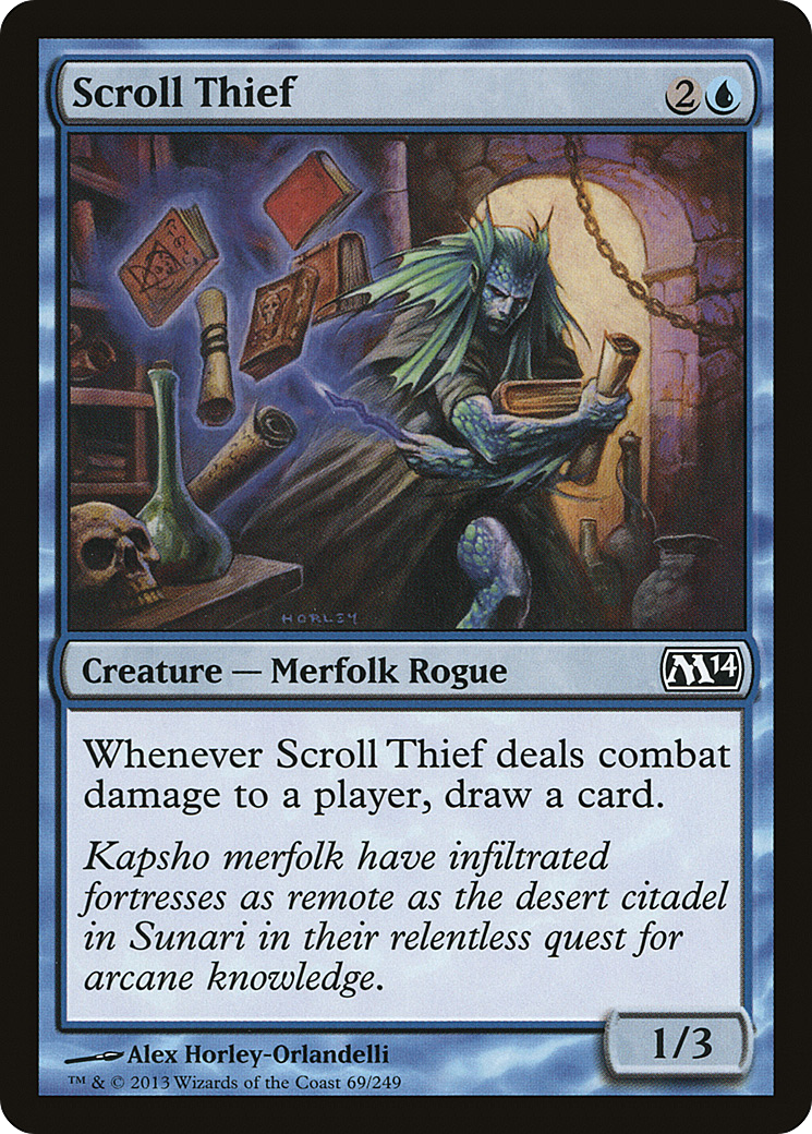Scroll Thief [Magic 2014] Foil