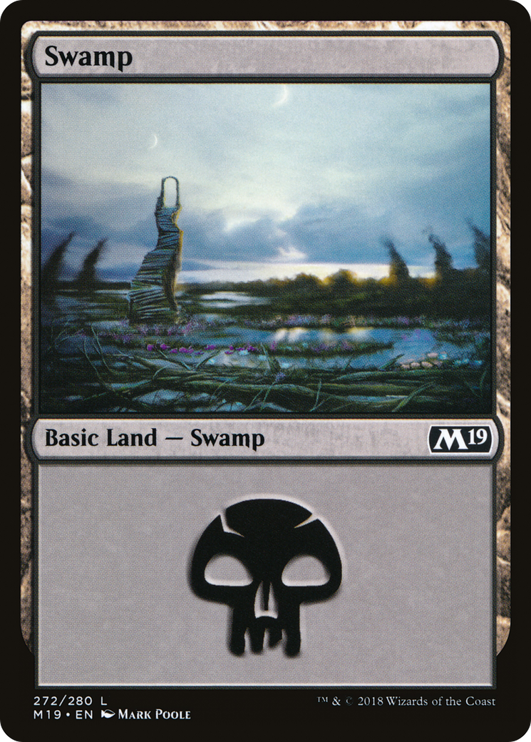 Swamp (272) [Core Set 2019] Foil