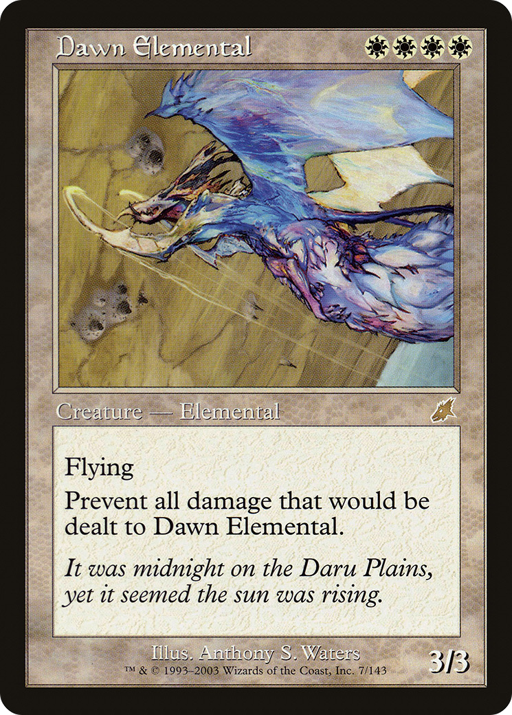 Dawn Elemental [Scourge] Foil