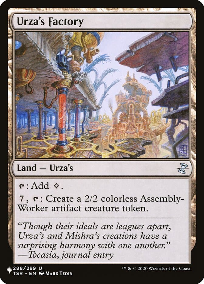 Urza's Factory |  (TSR-288) [The List]