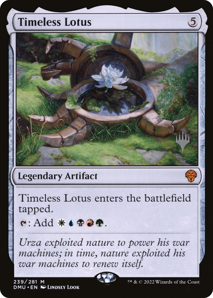 Timeless Lotus (Promo Pack) [Dominaria United Promos] Foil