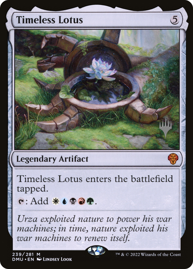 Timeless Lotus (Promo Pack) [Dominaria United Promos] Foil