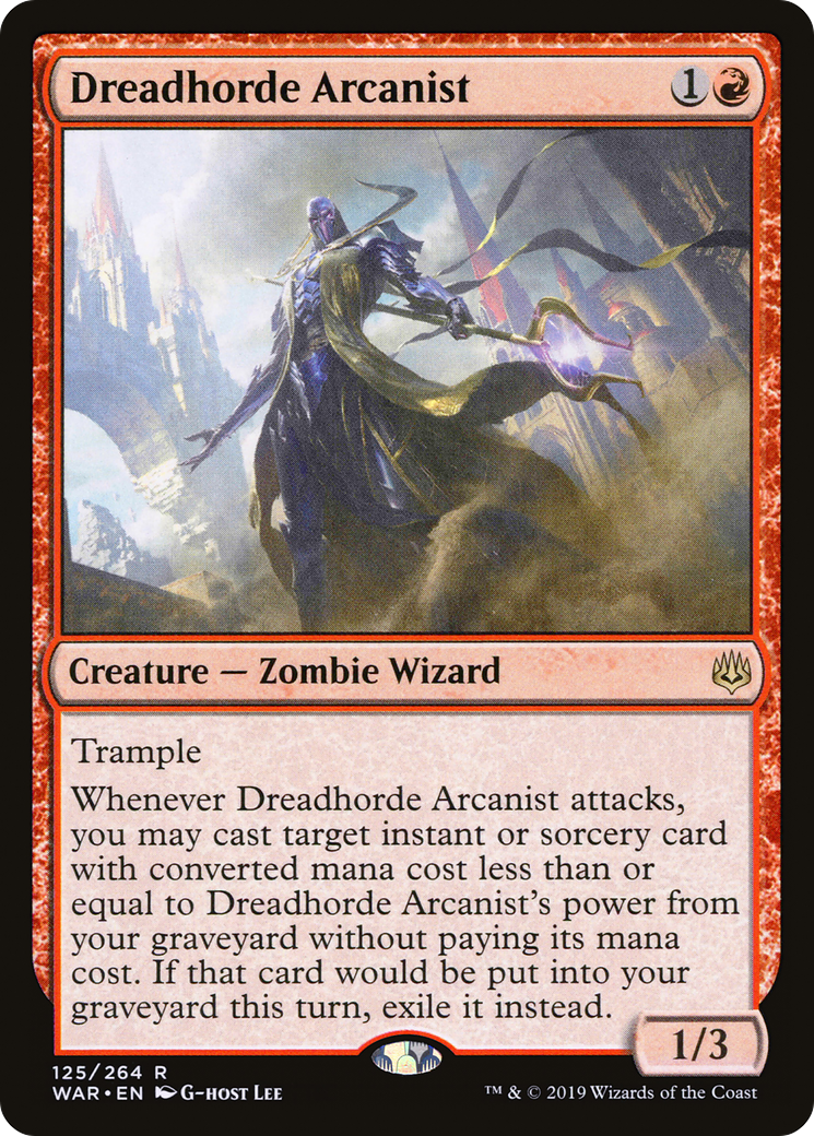 Dreadhorde Arcanist [War of the Spark] Foil