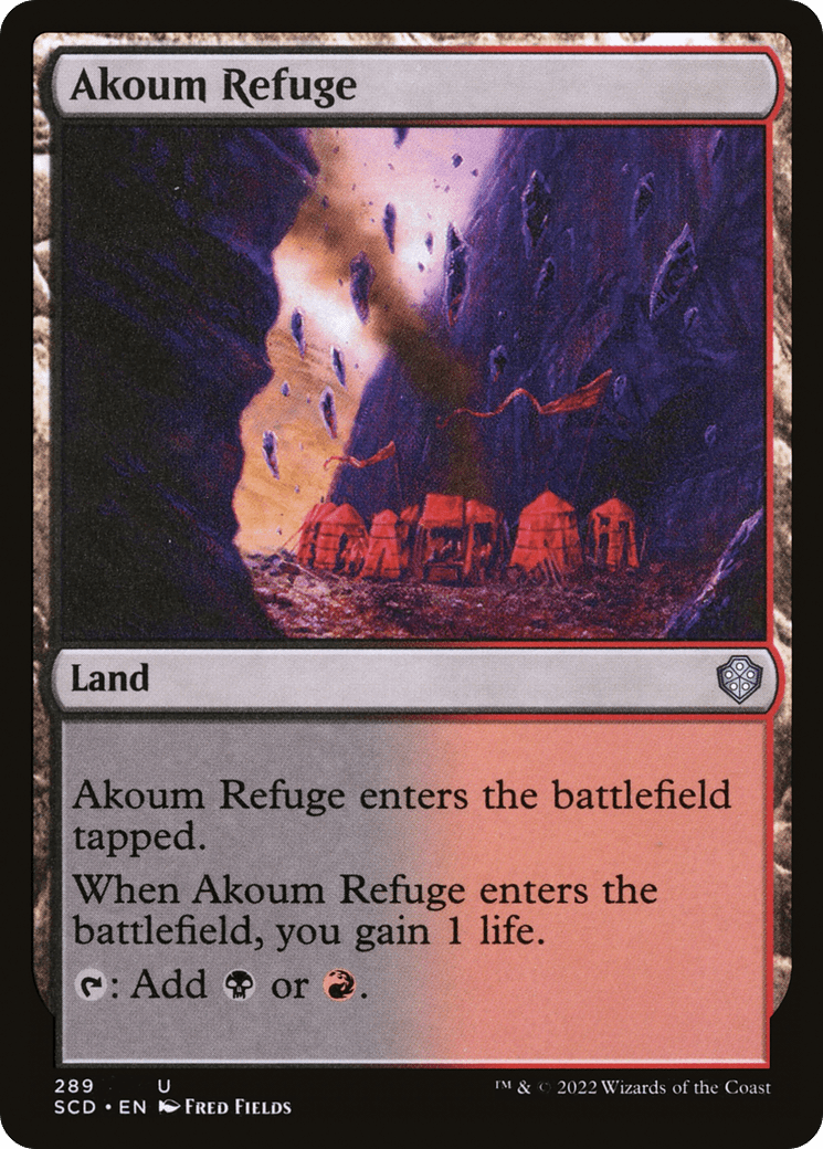 Akoum Refuge [Starter Commander Decks]