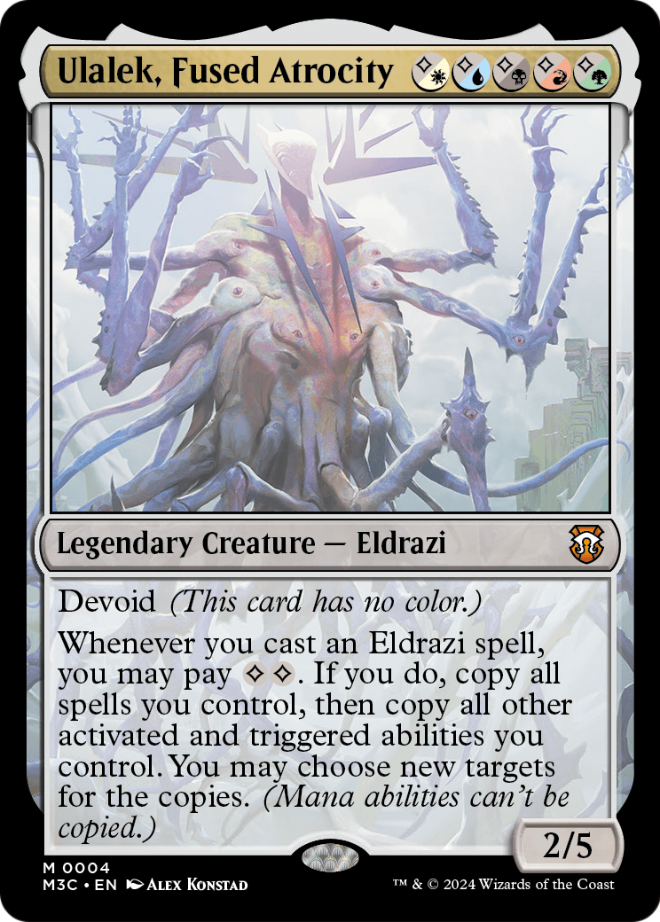 Ulalek, Fused Atrocity [Modern Horizons 3 Commander] Foil