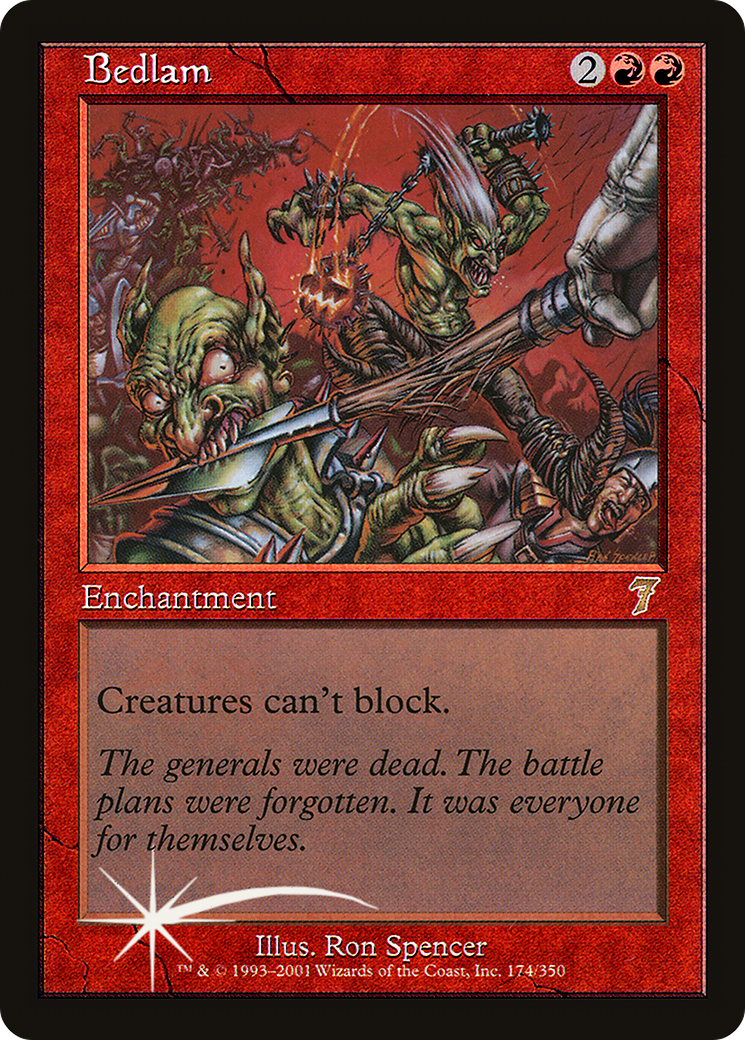 Bedlam [Seventh Edition] Foil