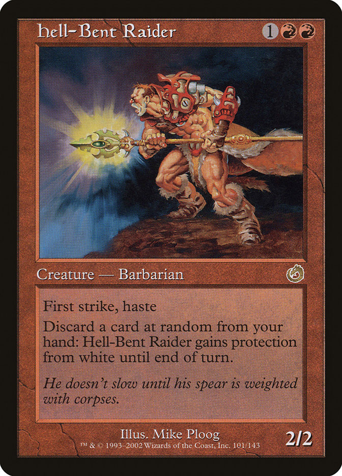Hell-Bent Raider 101/143 (Torment) 