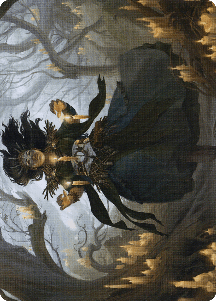 Candlegrove Witch // Candlegrove Witch (AMID-015) - Midnight Hunt Art Series (Borderless)