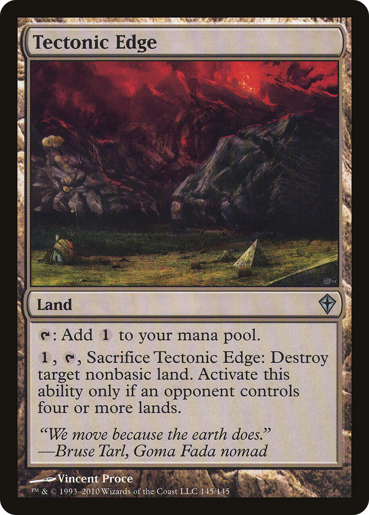 Tectonic Edge [Worldwake] Foil