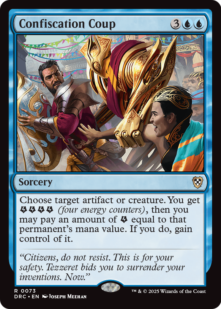 Confiscation Coup (-073) [Commander: Aetherdrift]