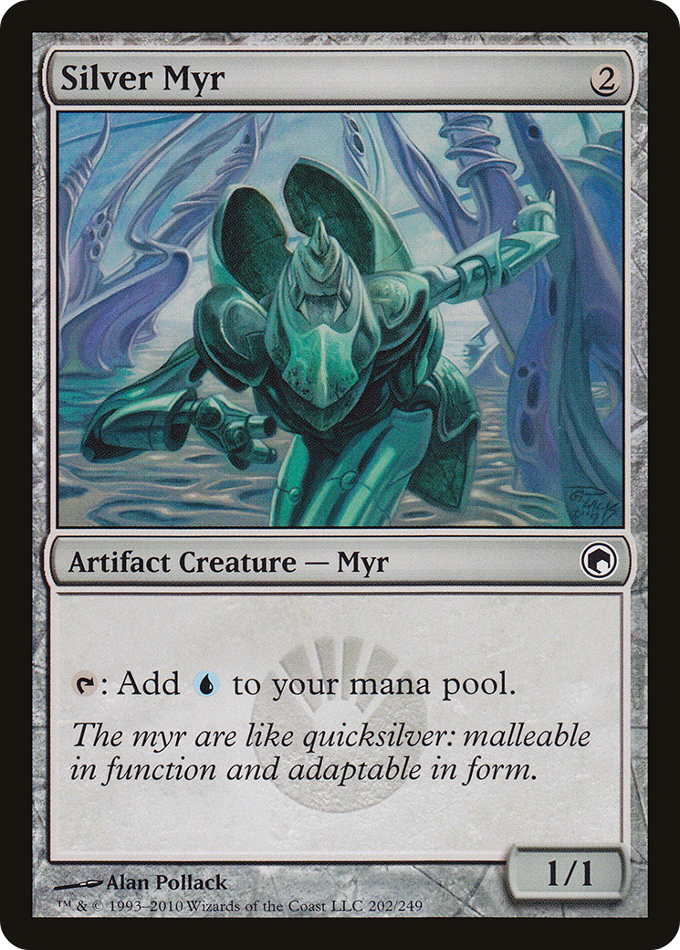 Silver Myr [Scars of Mirrodin] Foil