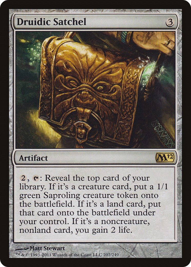 Druidic Satchel [Magic 2012] Foil