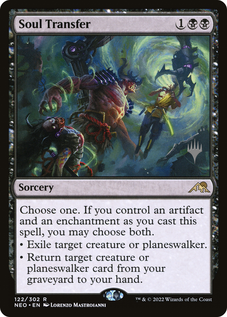 Soul Transfer (Promo Pack) [Kamigawa: Neon Dynasty Promos] Foil