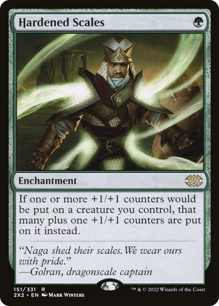 Hardened Scales [Double Masters 2022] Foil