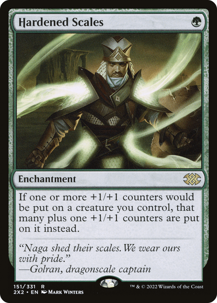 Hardened Scales [Double Masters 2022] Foil