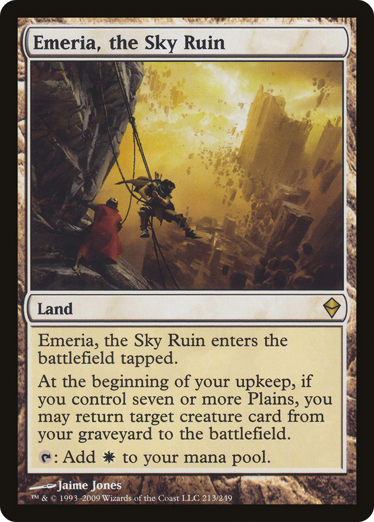 Emeria, the Sky Ruin [Zendikar] Foil
