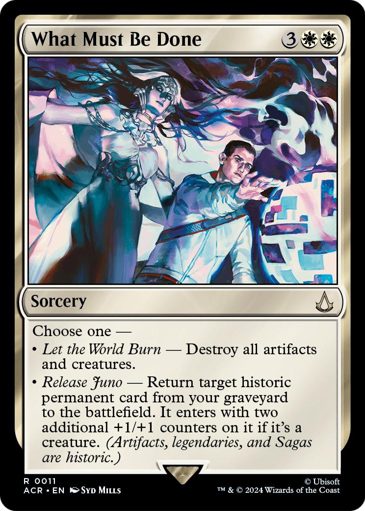 What Must Be Done [Assassin's Creed] Foil