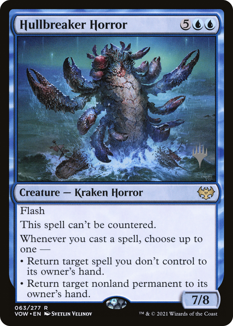 Hullbreaker Horror (Promo Pack) [Innistrad: Crimson Vow Promos] Foil