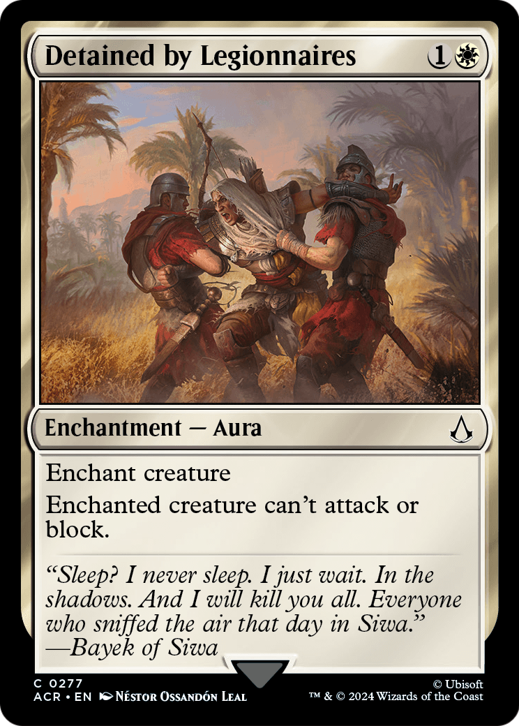 Detained by Legionnaires [Assassin's Creed] Foil