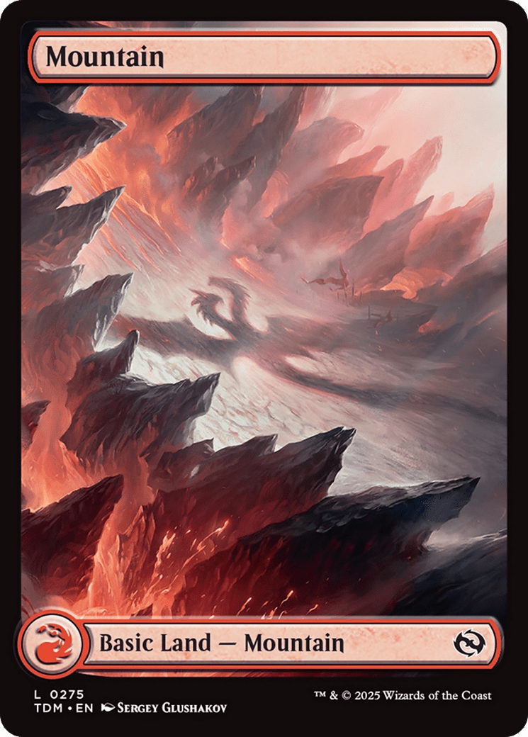 Mountain (0275) (275) [Tarkir: Dragonstorm]