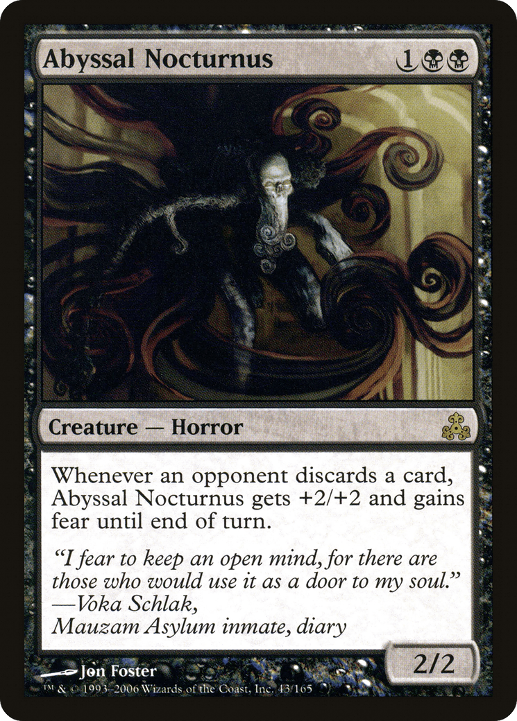 Abyssal Nocturnus [Guildpact] Foil