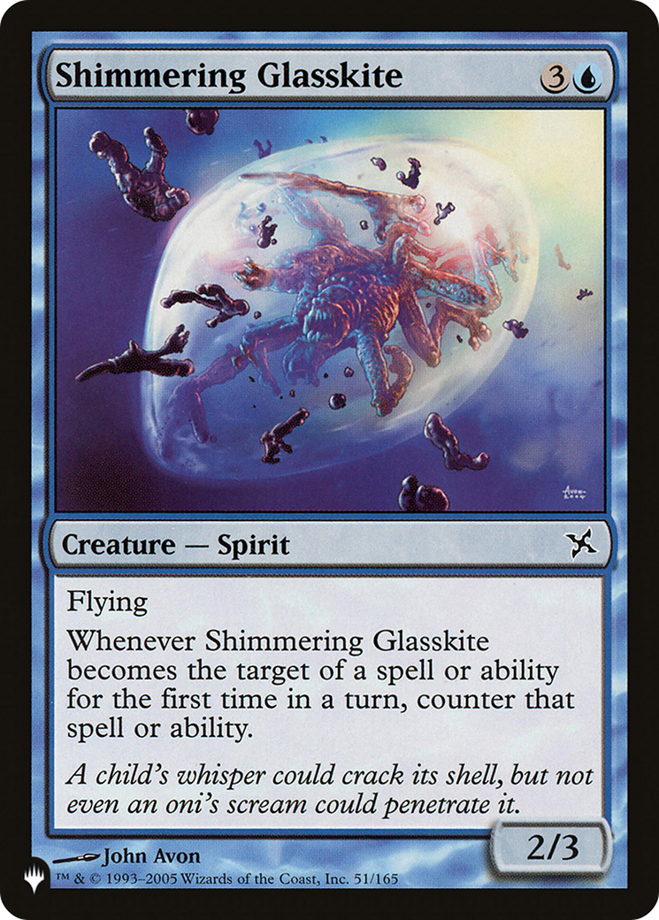 Shimmering Glasskite |  (BOK-51) [The List]