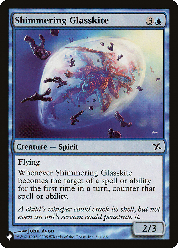 Shimmering Glasskite |  (BOK-51) [The List]